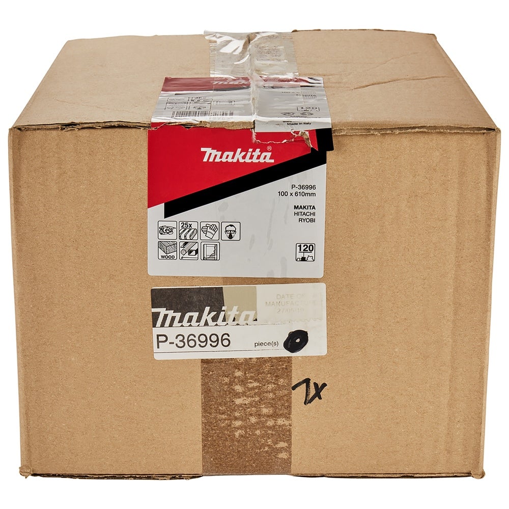 Makita Schleifband 100 x 610 mm/K120/25 Stk. #P-36996