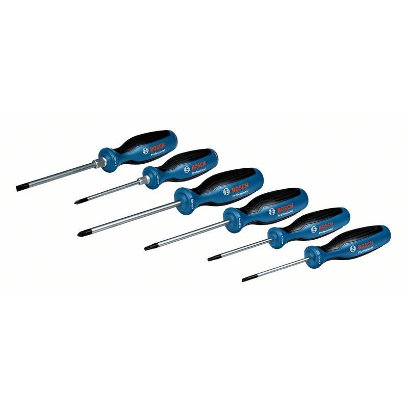 Bosch Schraubendreher-Set, SL/PH/PZ/TX, 6-teilig #1600A02CV3