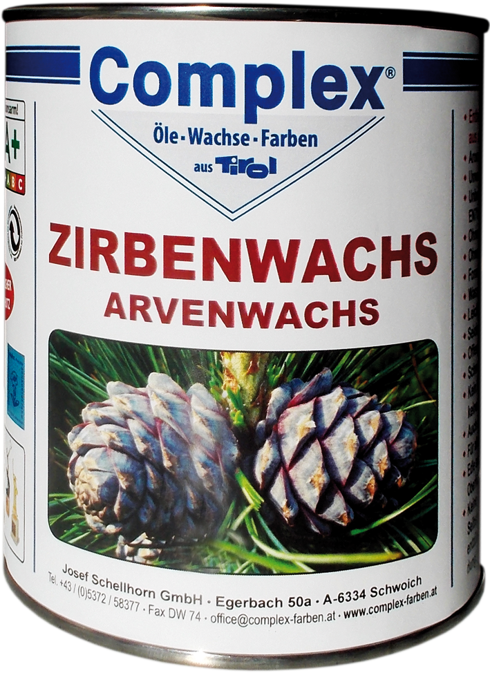 COMPLEX ZIRBENWACHS - 1 Liter Dose - Farblos