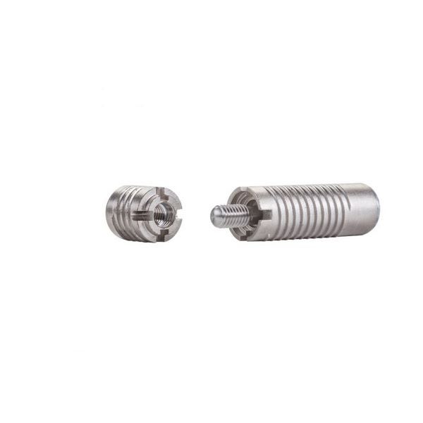 Lamello Invis Mx2 Verbinder Set, 20 Paar inkl. Eindrehmutter 14 mm #6012300