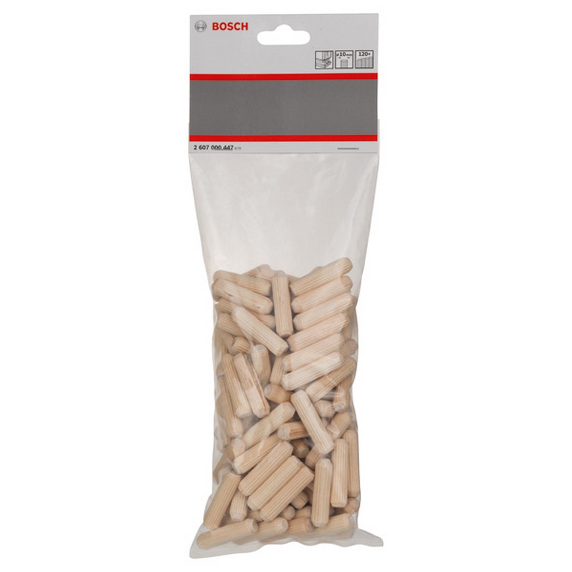 Bosch Holzdübel 10 mm, 40 mm, 120er-Pack #2607000447