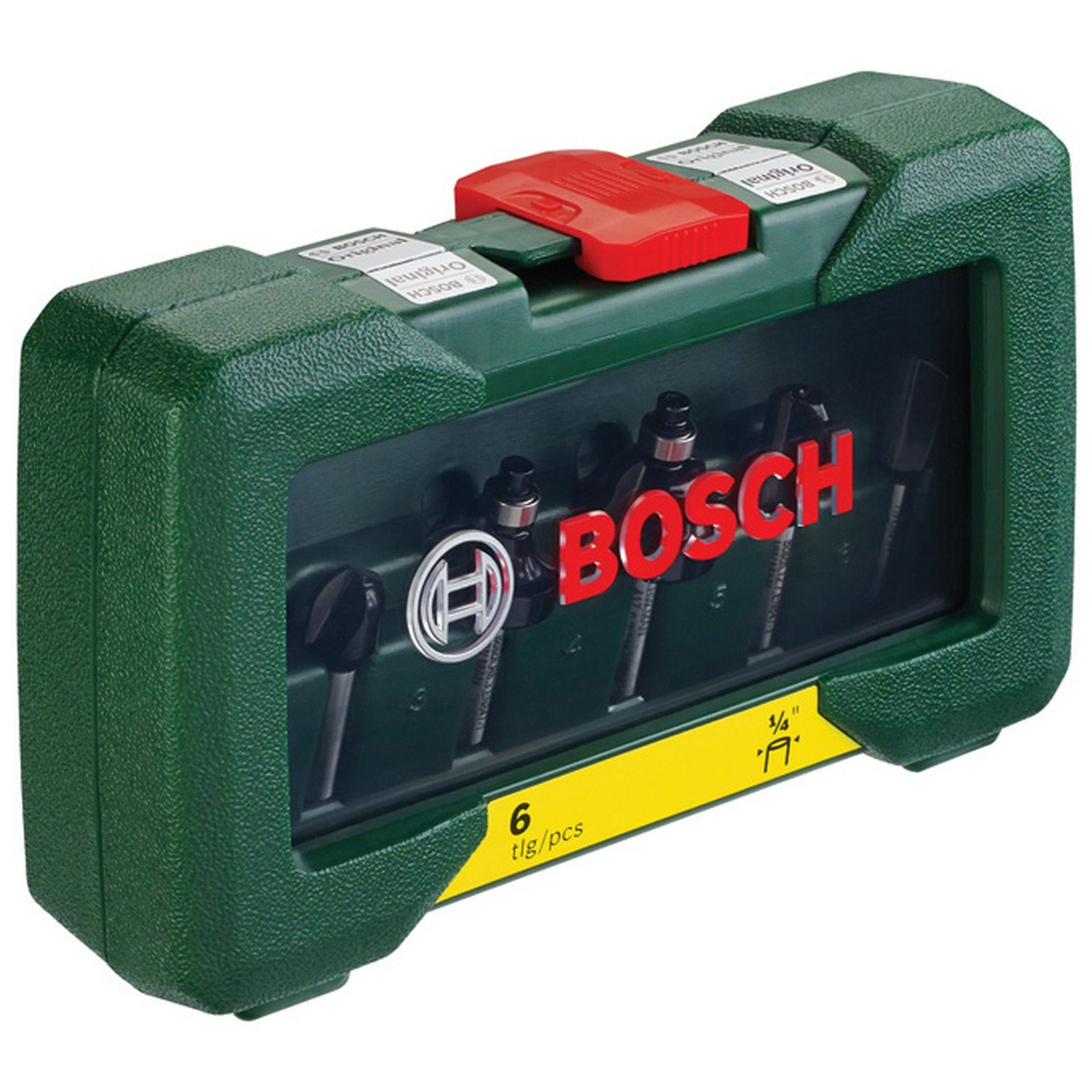 Bosch 6-teiliges HM-Fräser-Set (1/4" Schaft) #2607019462