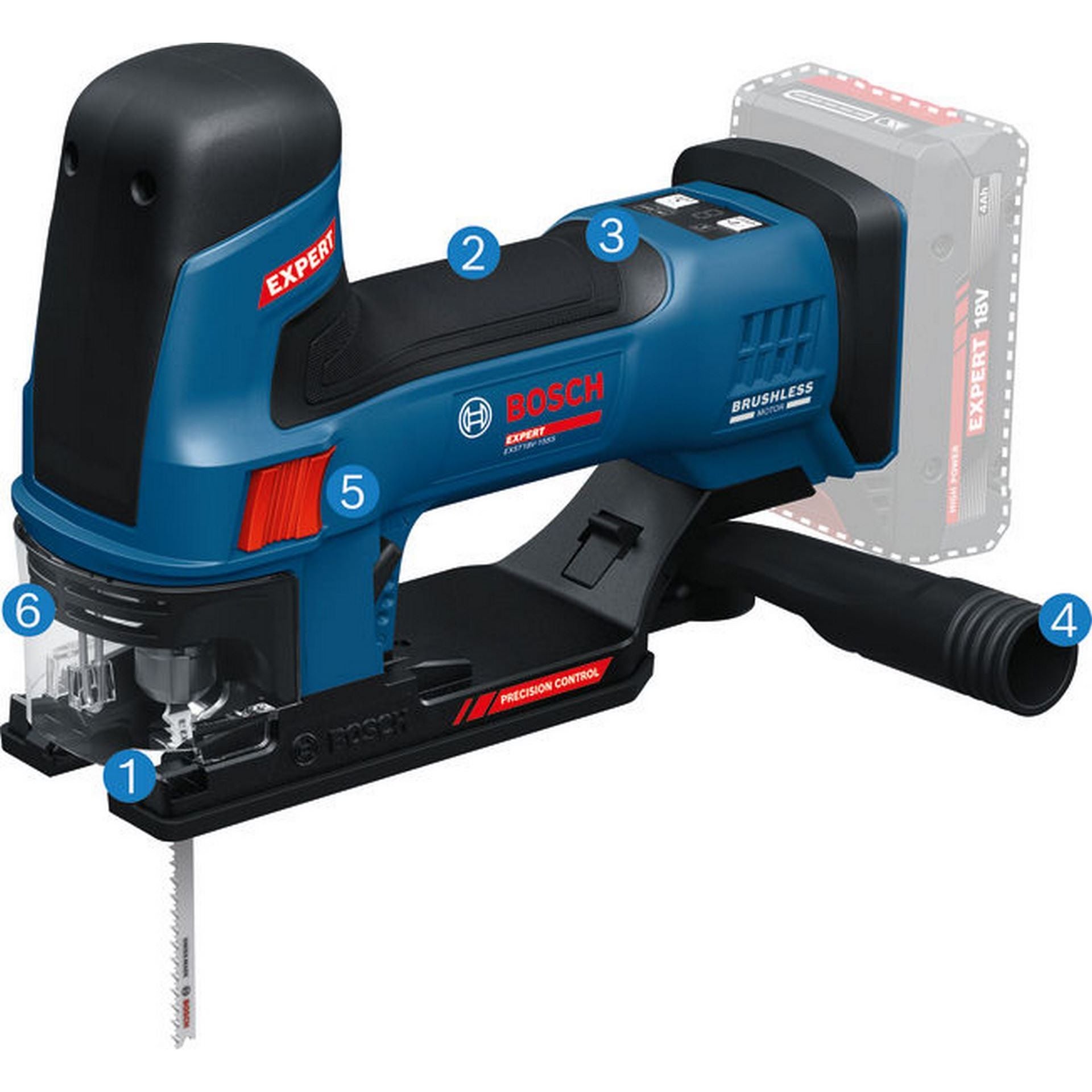 Bosch Stichsäge EXST18V-155S #06015B0100