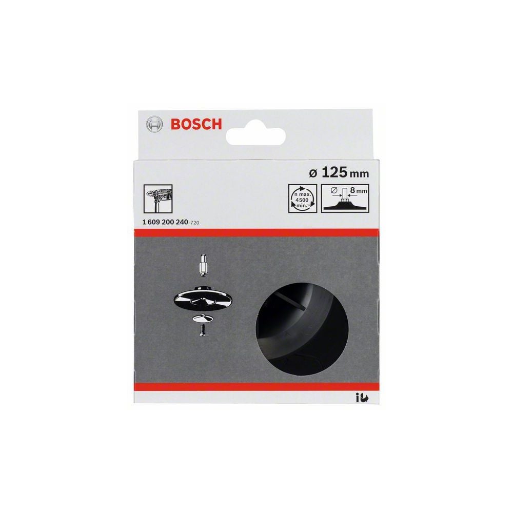 Bosch PRO Stützteller, 125 x 8 mm #1609200240