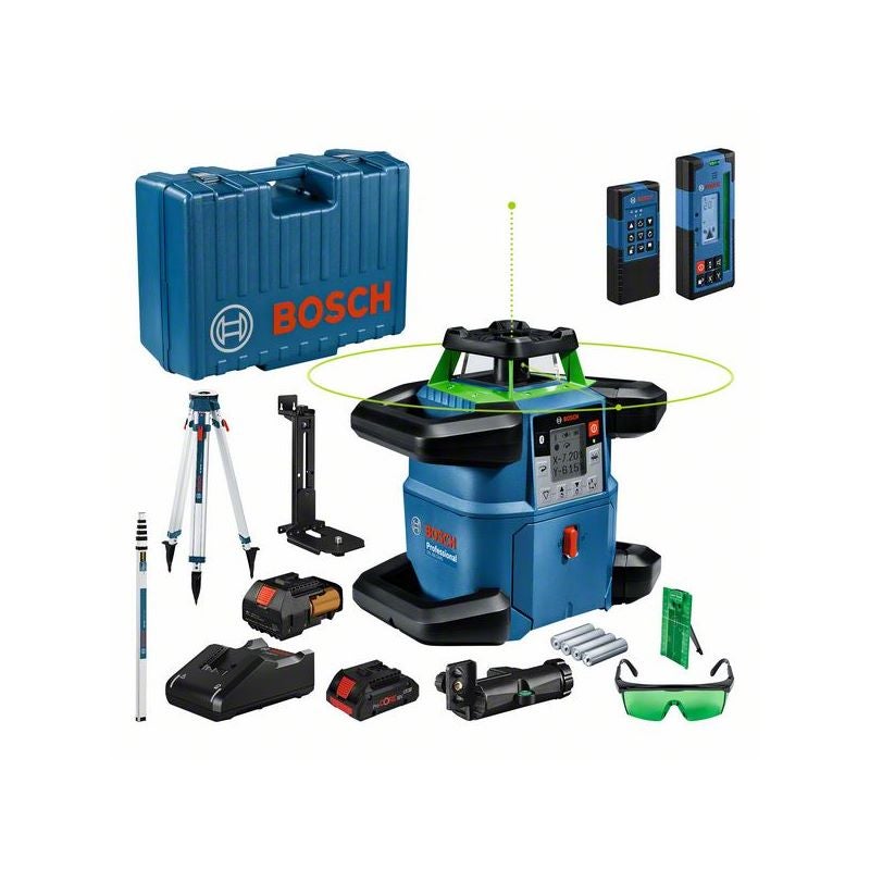 Bosch Rotationslaser GRL 650 CHVG mit Messstab GR 500 Professional #06159940PR