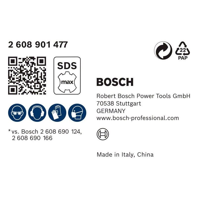 Bosch EXPERT SDS Clean max Flachmeißel + Adapter, 25x400 mm #2608901477