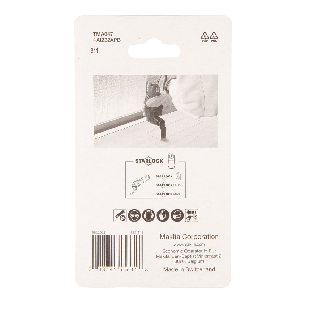 Makita Eintauchsägeblatt BiM, 32 mm, TMA047 #B-64814