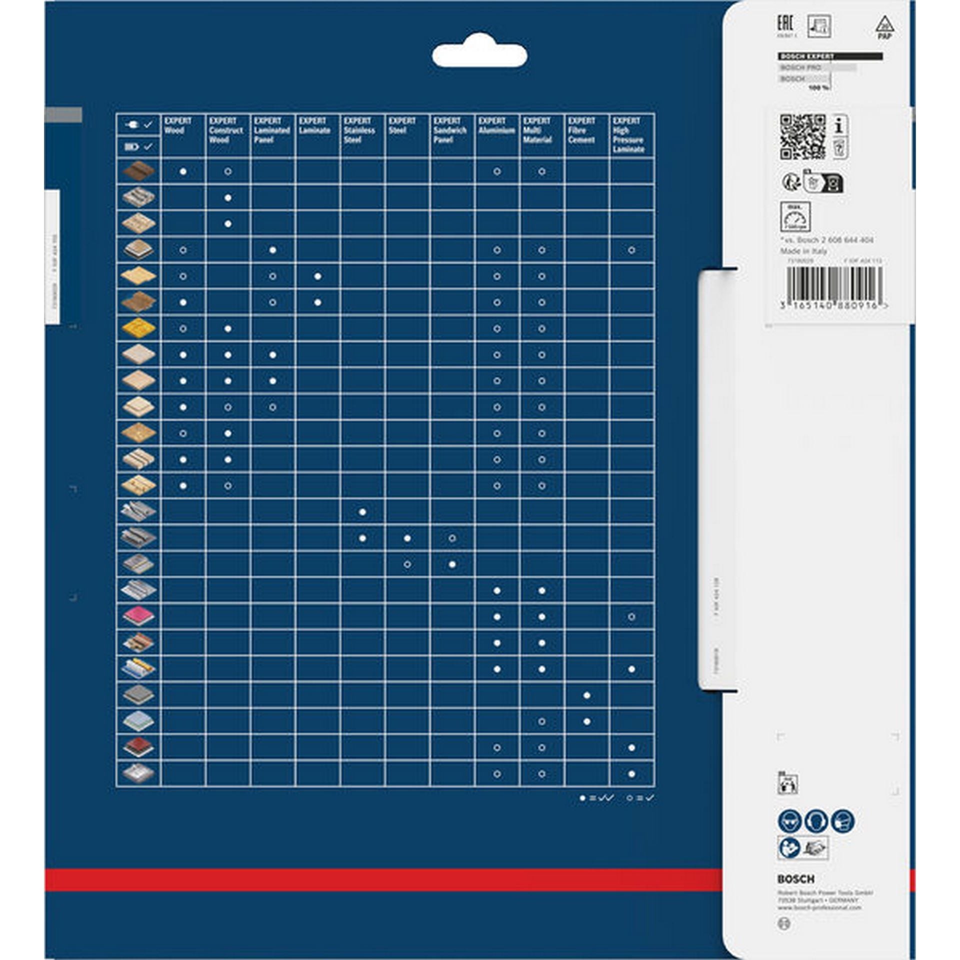 Bosch EXPERT Wood Kreissägeblatt, 254x2,6/1,8x30 mm, Z32 #2608644341