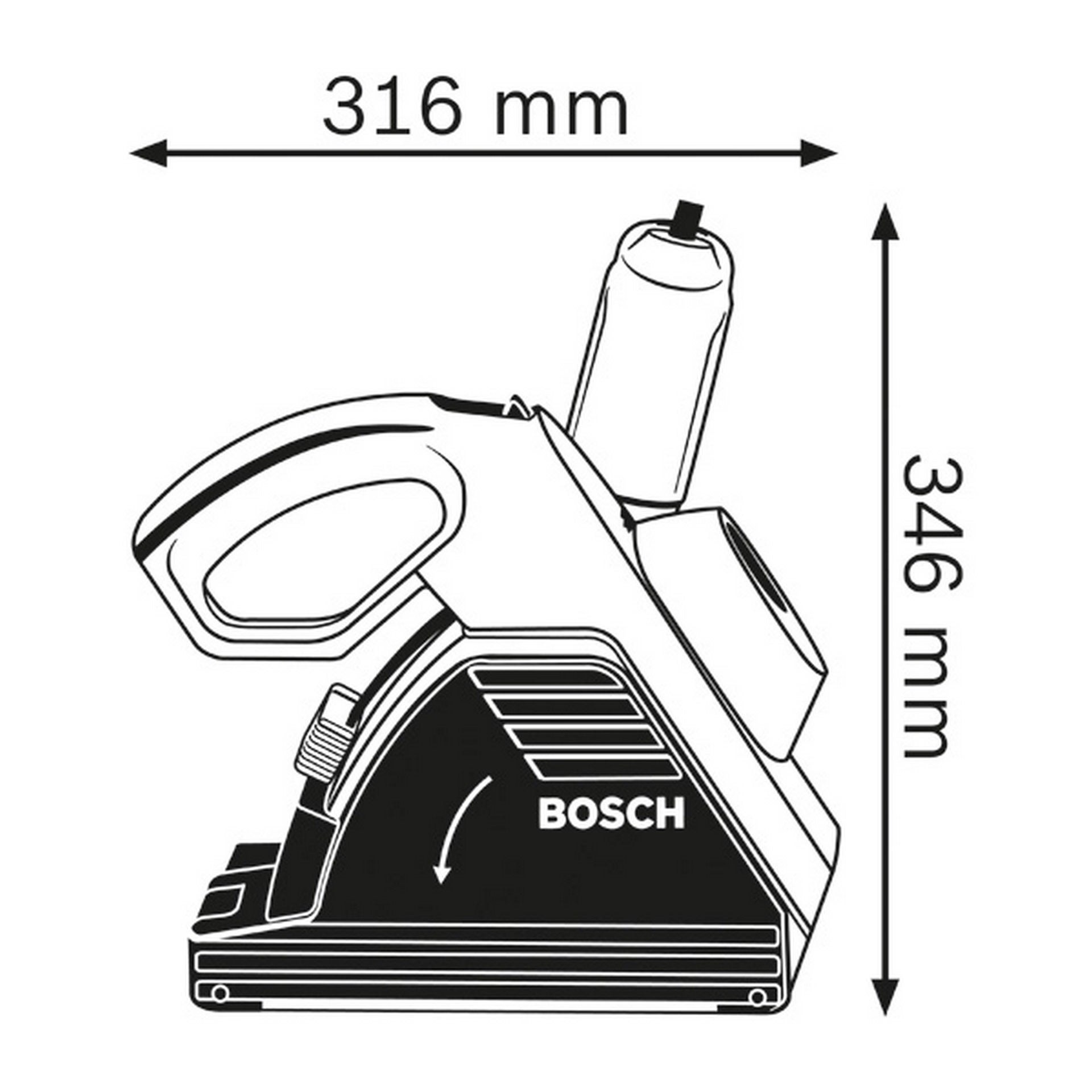 Bosch Mauernutfräse GNF 35 CA #0601621703