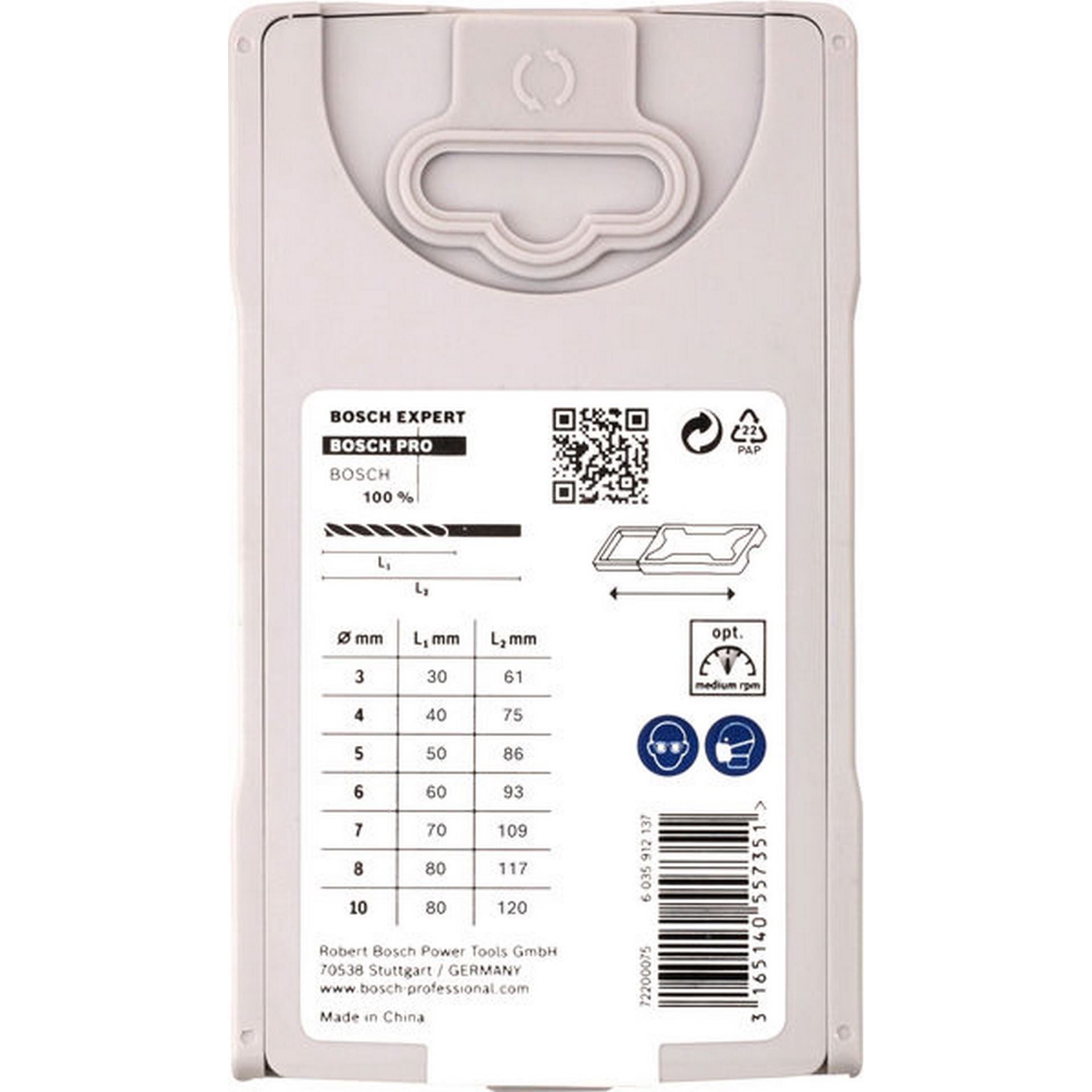 Bosch PRO Wood Holzspiralbohrer Set. 7-tlg. #2607017034