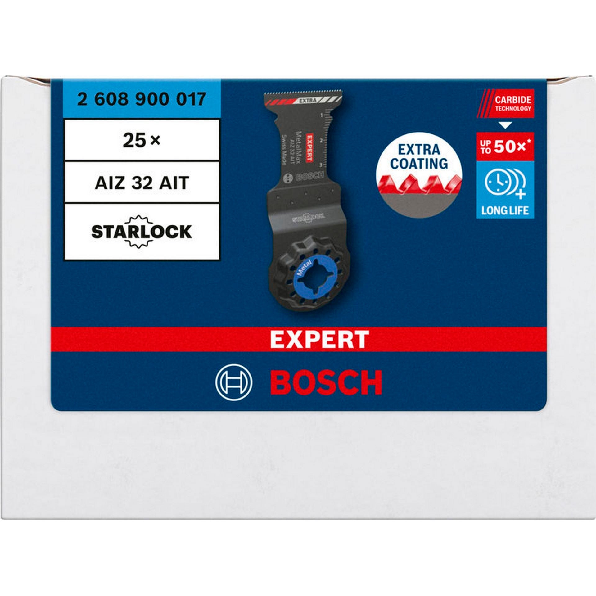 Bosch EXPERT MetalMax AIZ 32 AIT Tauchsägeblatt für Multifunktionsw., 40x32 mm, TU25 #2608900017