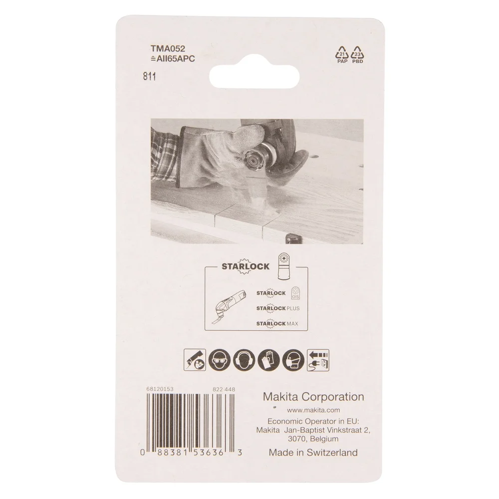 Makita Eintauchsägeblatt HCS, 65 mm, TMA052 #B-64864