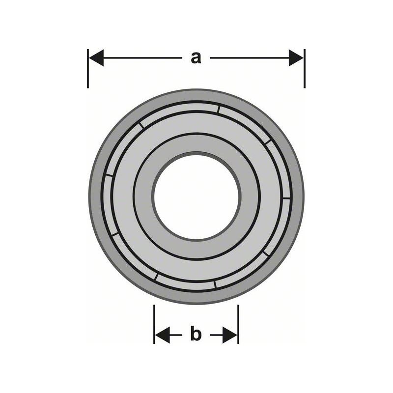 Bosch Führungskugellager-Set, Expert for Wood #2608629391