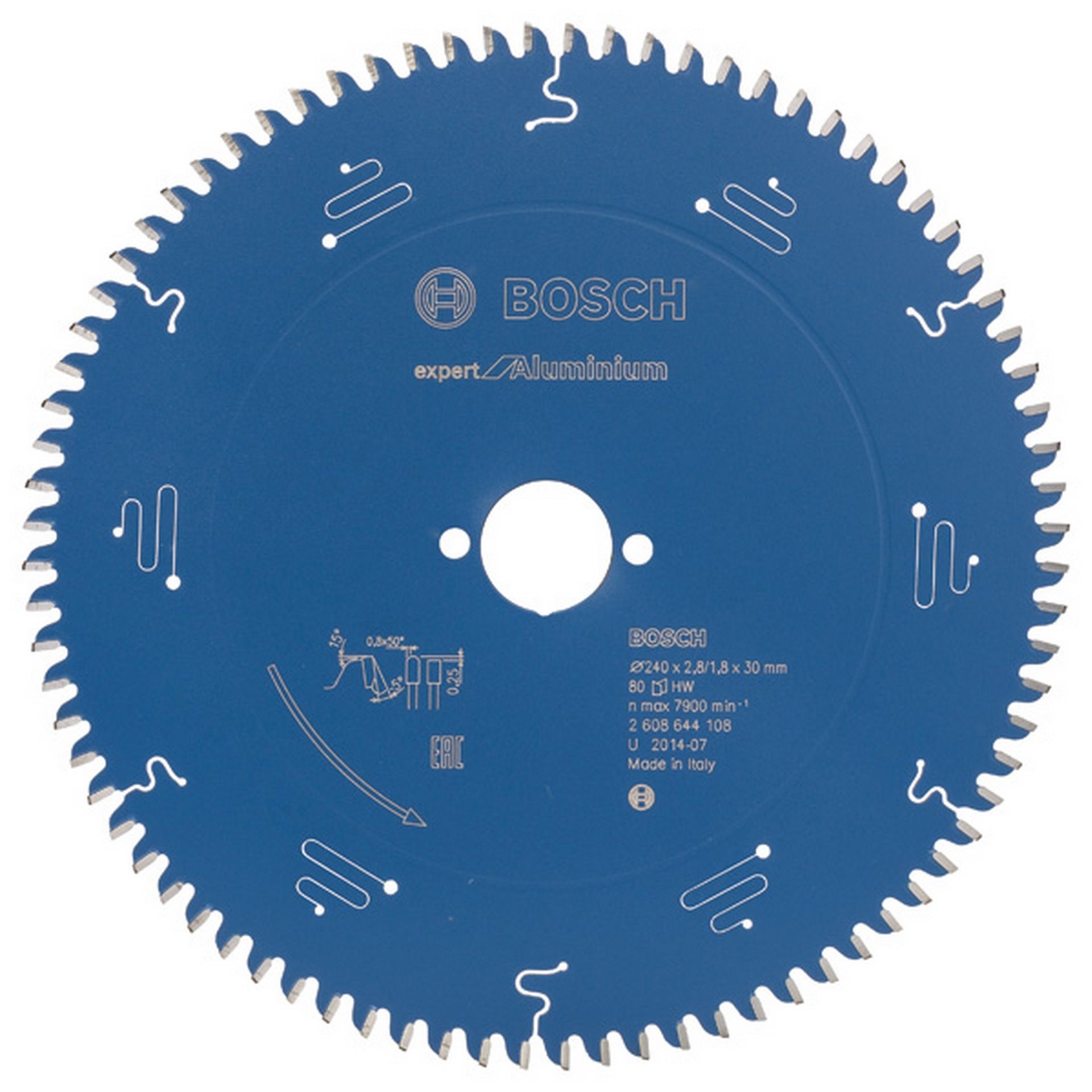 Bosch Kreissägeblatt Expert for Aluminium, H 240 x 30, Z80 #2608644108