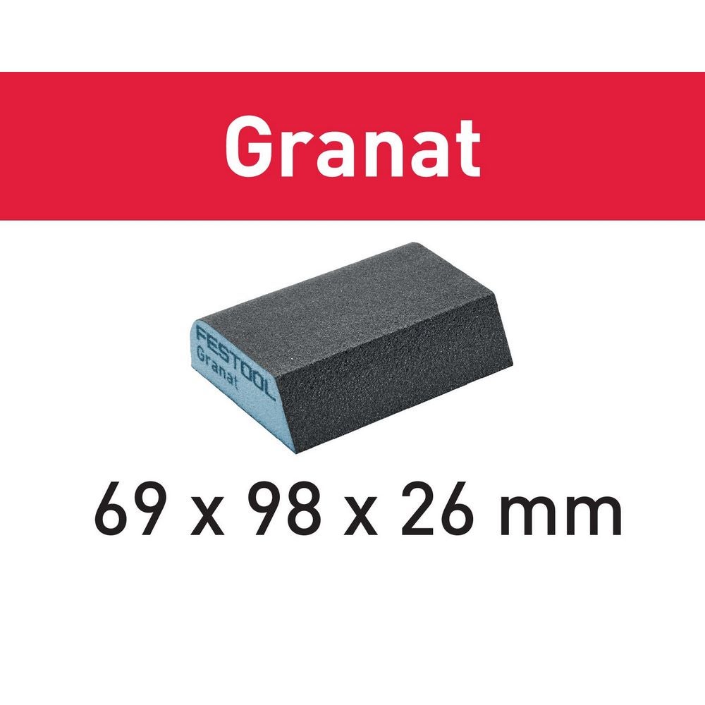 Festool Handschleifblock Granat 69x98x26 120 CO GR/6 #201084