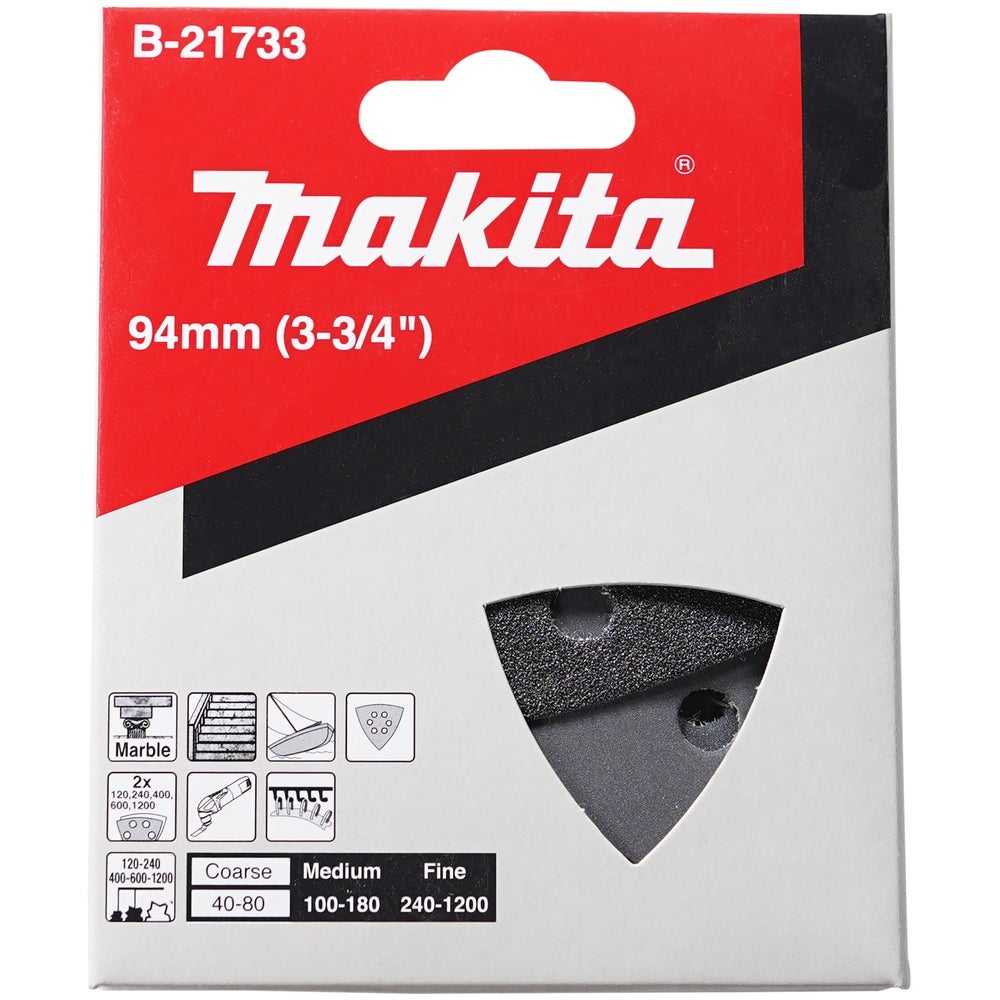 Makita Schleifpapierset Deltoid, 94 mm, 5 x 2 Stk. #B-21733