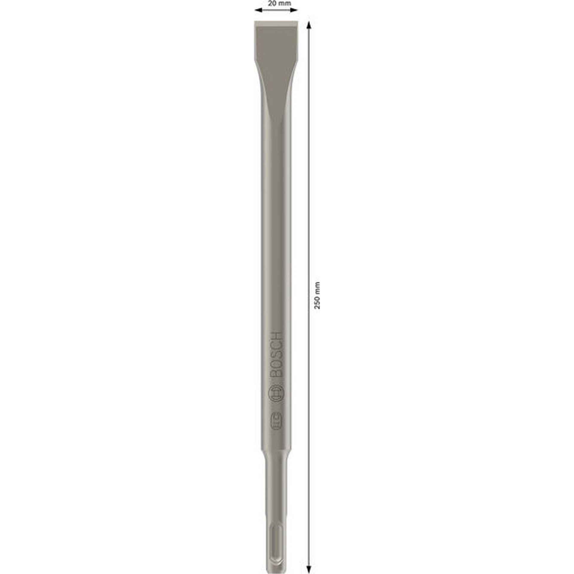 Bosch PRO SDS plus-4C Flachmeißel, 20 x 250 mm #2608690144