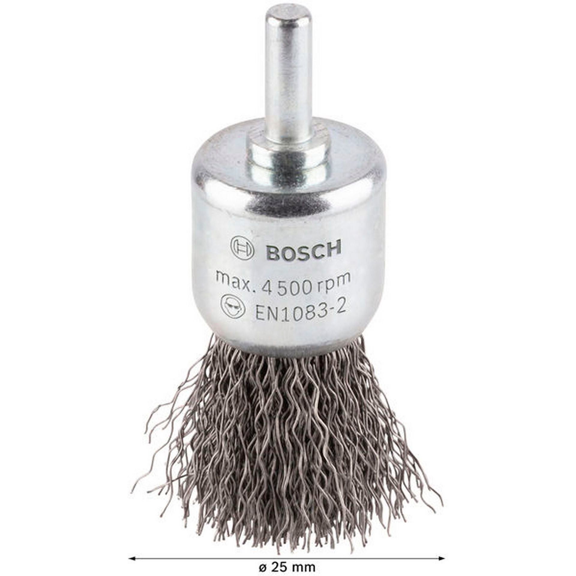 Bosch PRO Metal clean Topfbürste, zylindrischer Schaft, 25 x 0,3 mm #1609200269