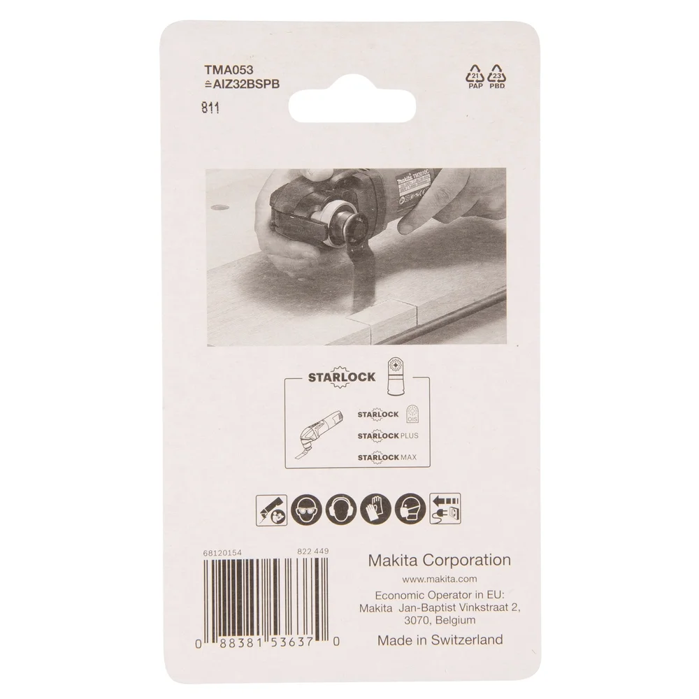 Makita Eintauchsägeblatt BiM, 32 mm, TMA053 #B-64870