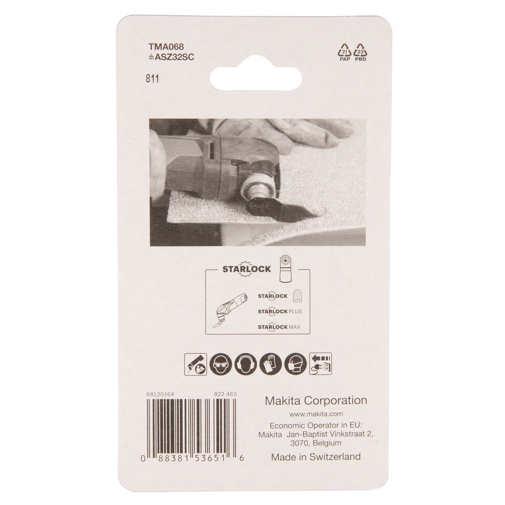 Makita Messer/Klinge HCS, 11 x 24 mm, TMA068 #B-65012