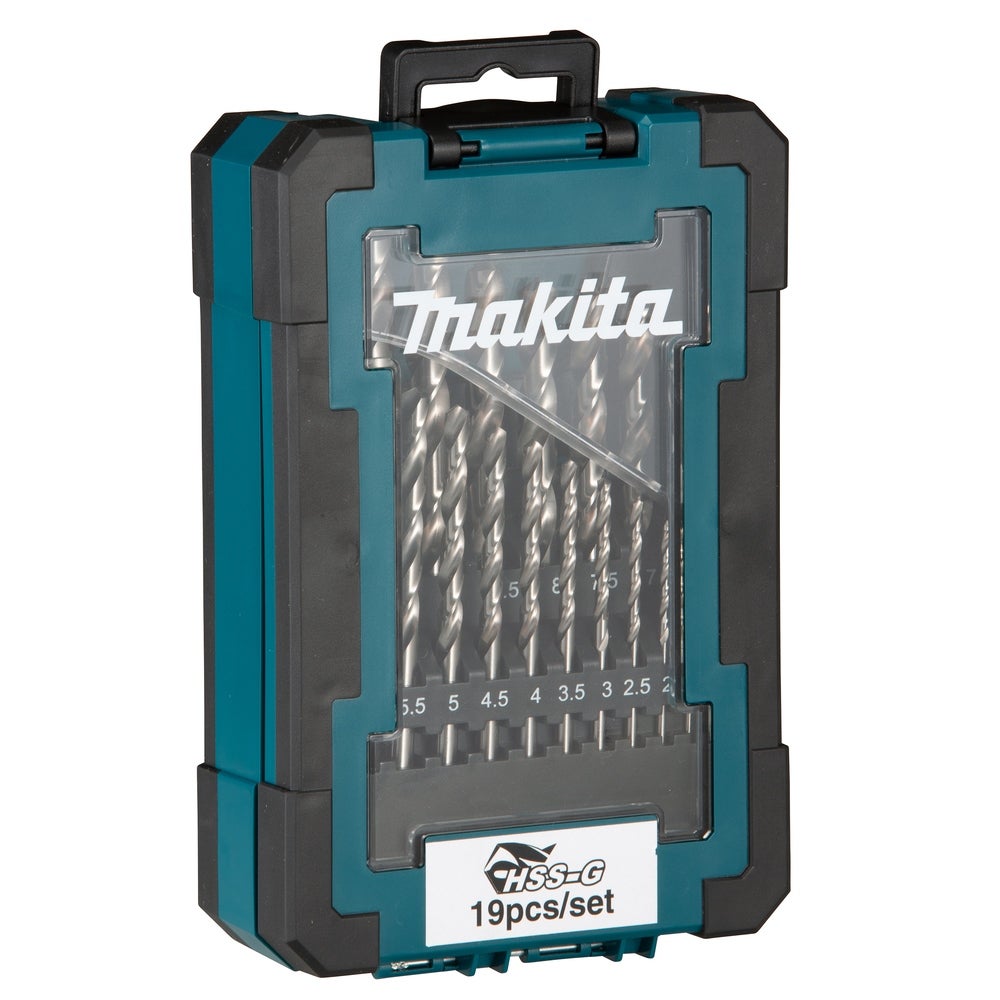 Makita 19-tlg. HSS-G Bohrerset #D-67549