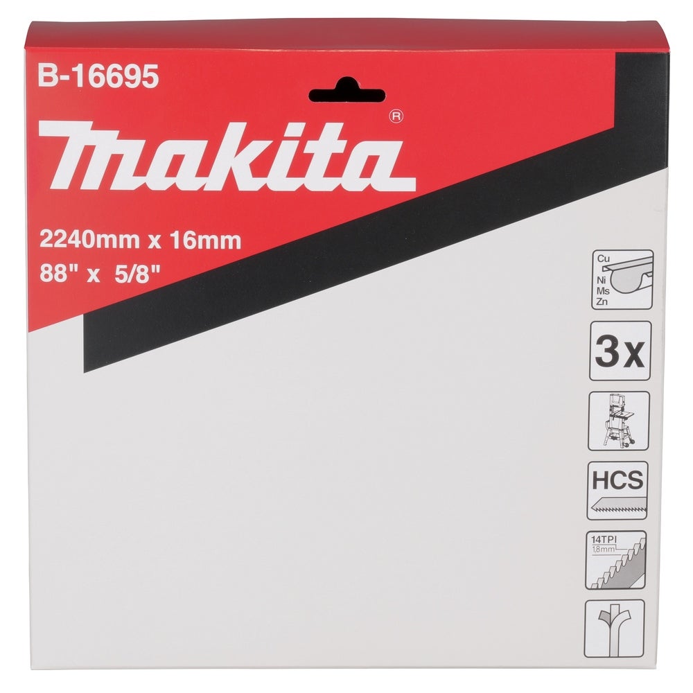 Makita Bandsägeblatt, 14 TPI, 2.240 mm #B-16695