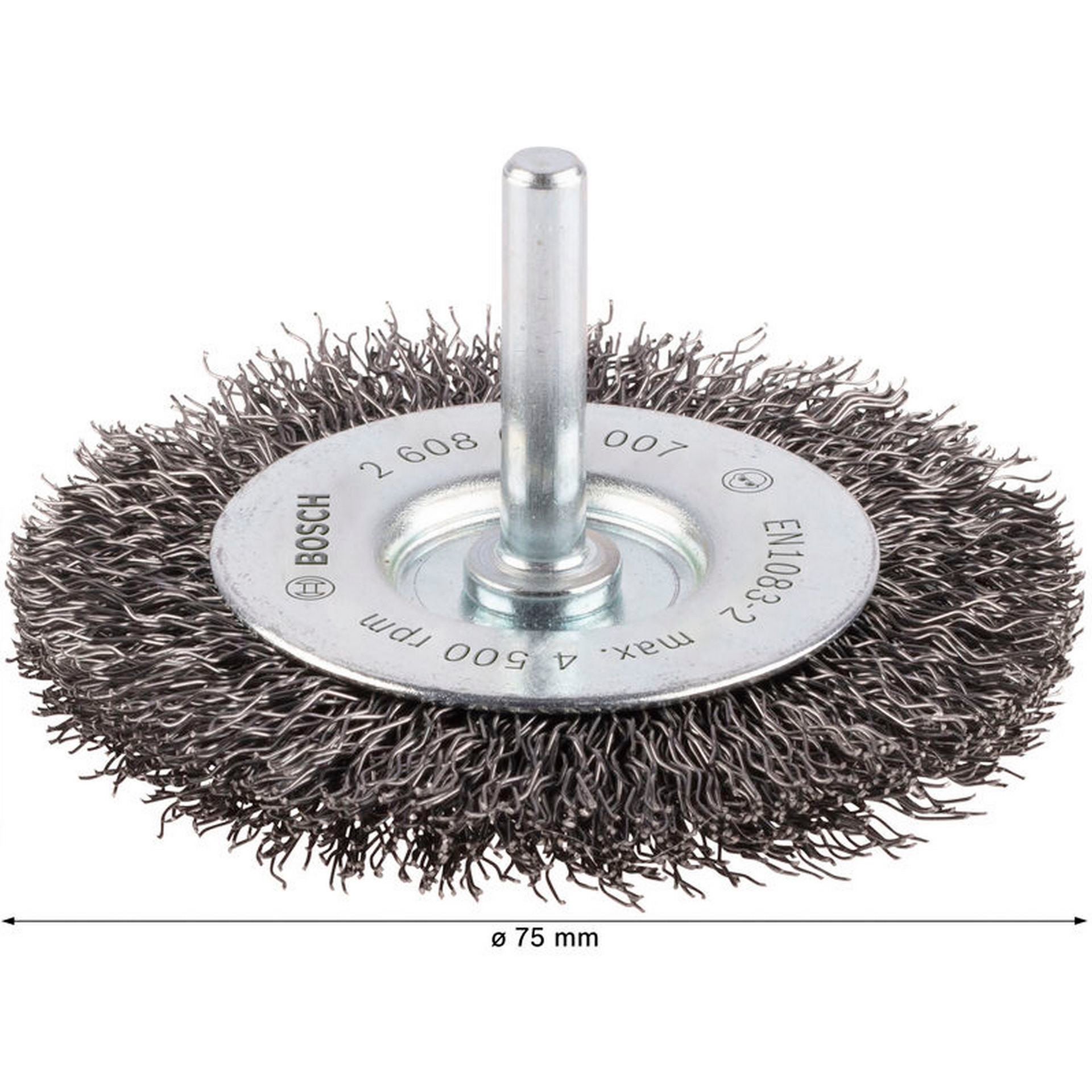 Bosch PRO Metal clean Scheibenbürste, gerader Schaft, 75 x 0,3 mm #2608622007
