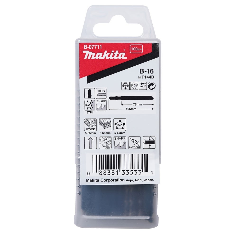 Makita Stichsägeblatt für Holz Schnelle Schnitte #B-07711