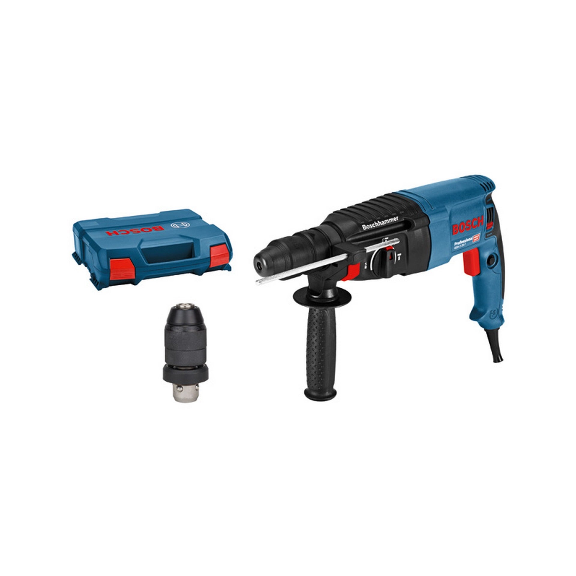 Bosch Bohrhammer mit SDS plus GBH 2-26 F, Handwerkerkoffer #06112A4000