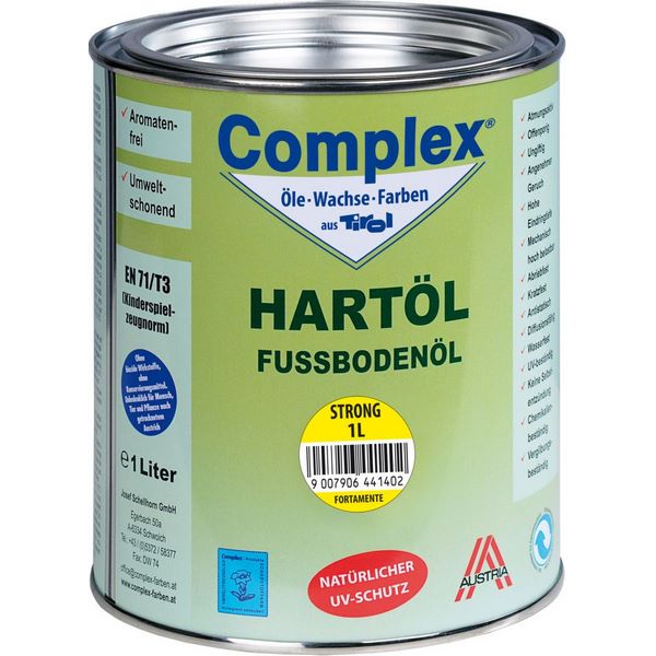 COMPLEX HARTÖL STRONG - 5 Liter Dose - Farblos