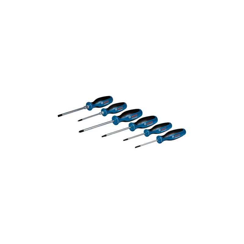 Bosch Schraubendreher-Set, SL/PH/PZ/TX, 6-teilig #1600A02CV3