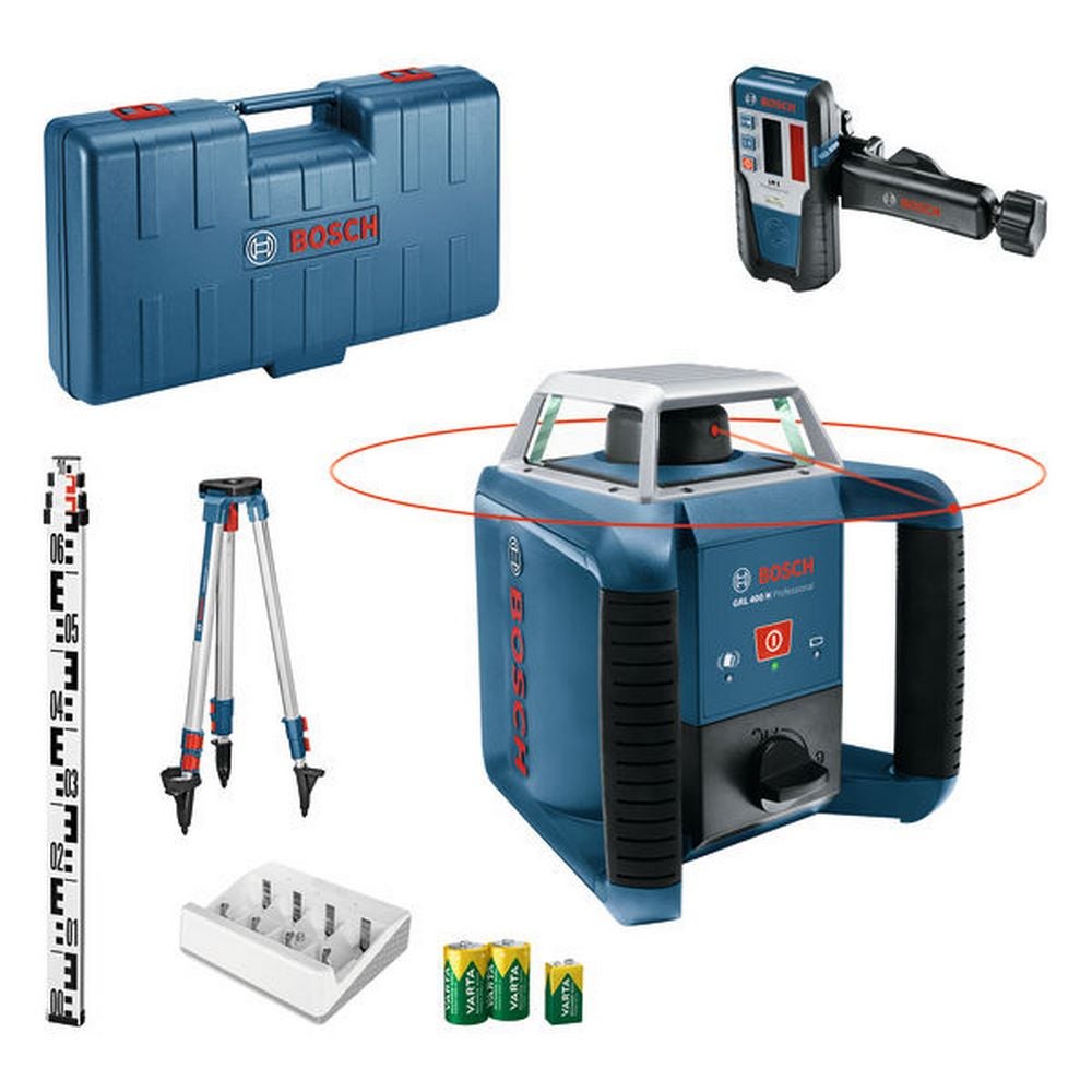 Bosch Rotationslaser GRL 400 H im Handwerkerkoffer #0615A50066