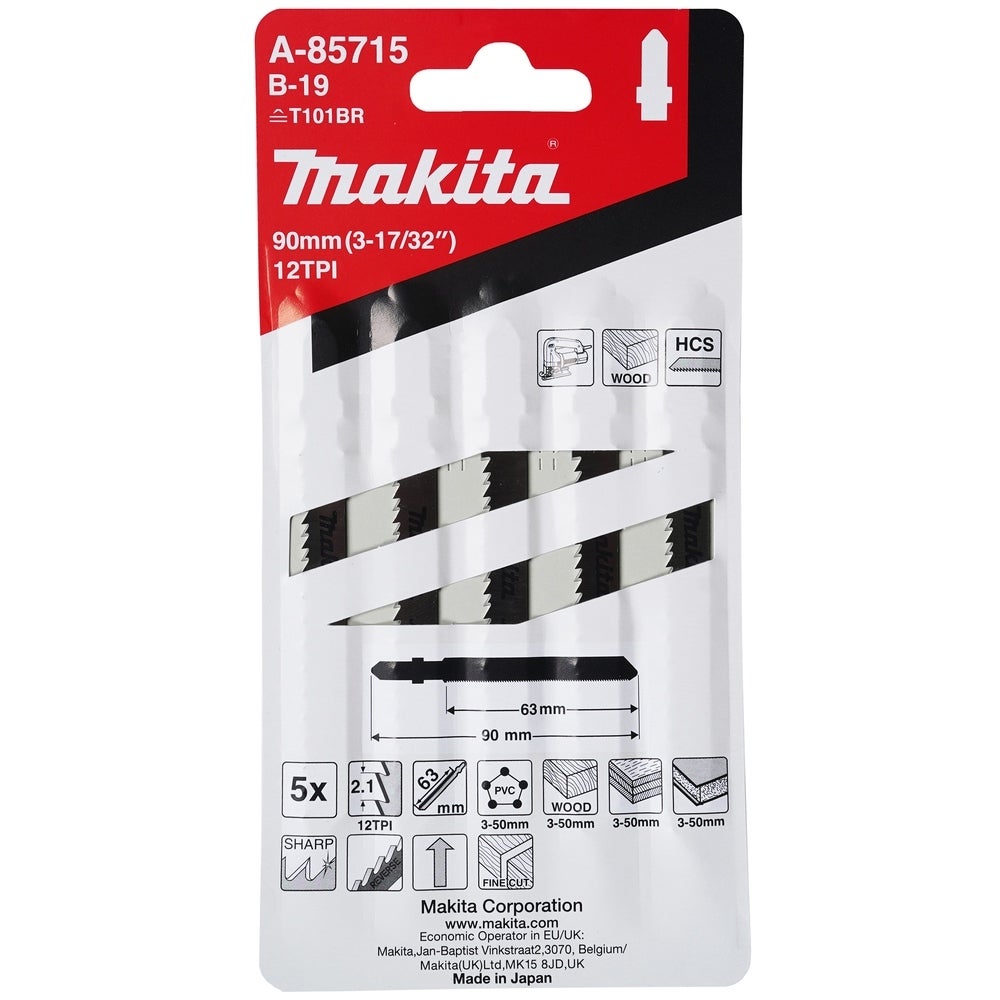 Makita Stichsägeblatt für Holz Sauberer Schnitt #A-85715