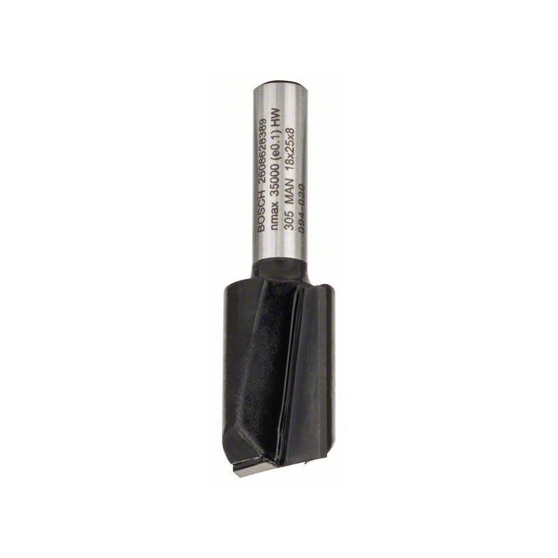 Bosch PRO Nutfräser, zweischneidig, D 18 mm, L 24,6 mm, S 8 mm #2608628389