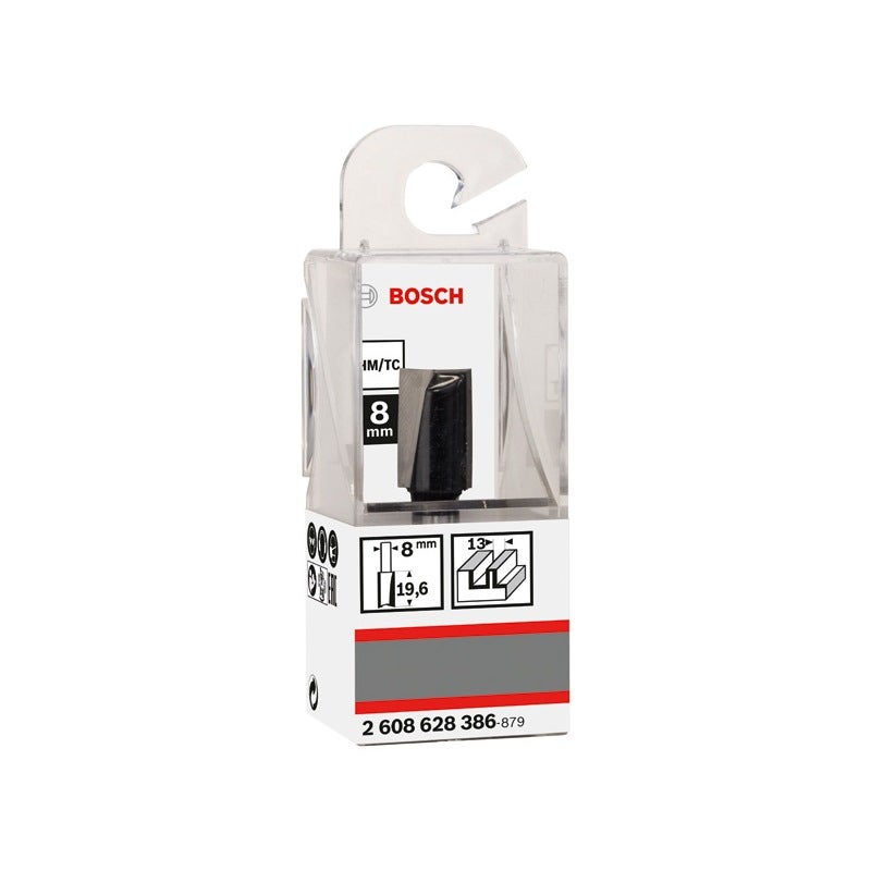 Bosch PRO Nutfräser, zweischneidig, D 13 mm, L 19,6 mm, S 8 mm #2608628386