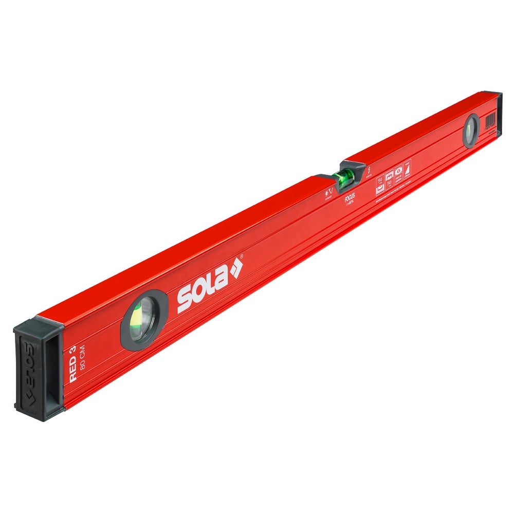 Sola Alu-Wasserwaage Red 3 100 #01215301