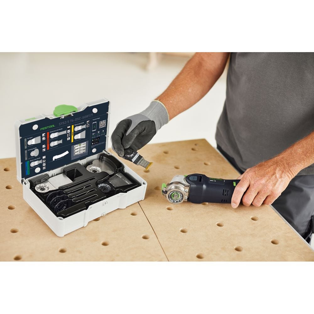 Festool Oszillierer-Sägeblatt-Set SYS3 S 76-OSC-SORT/7 #578116