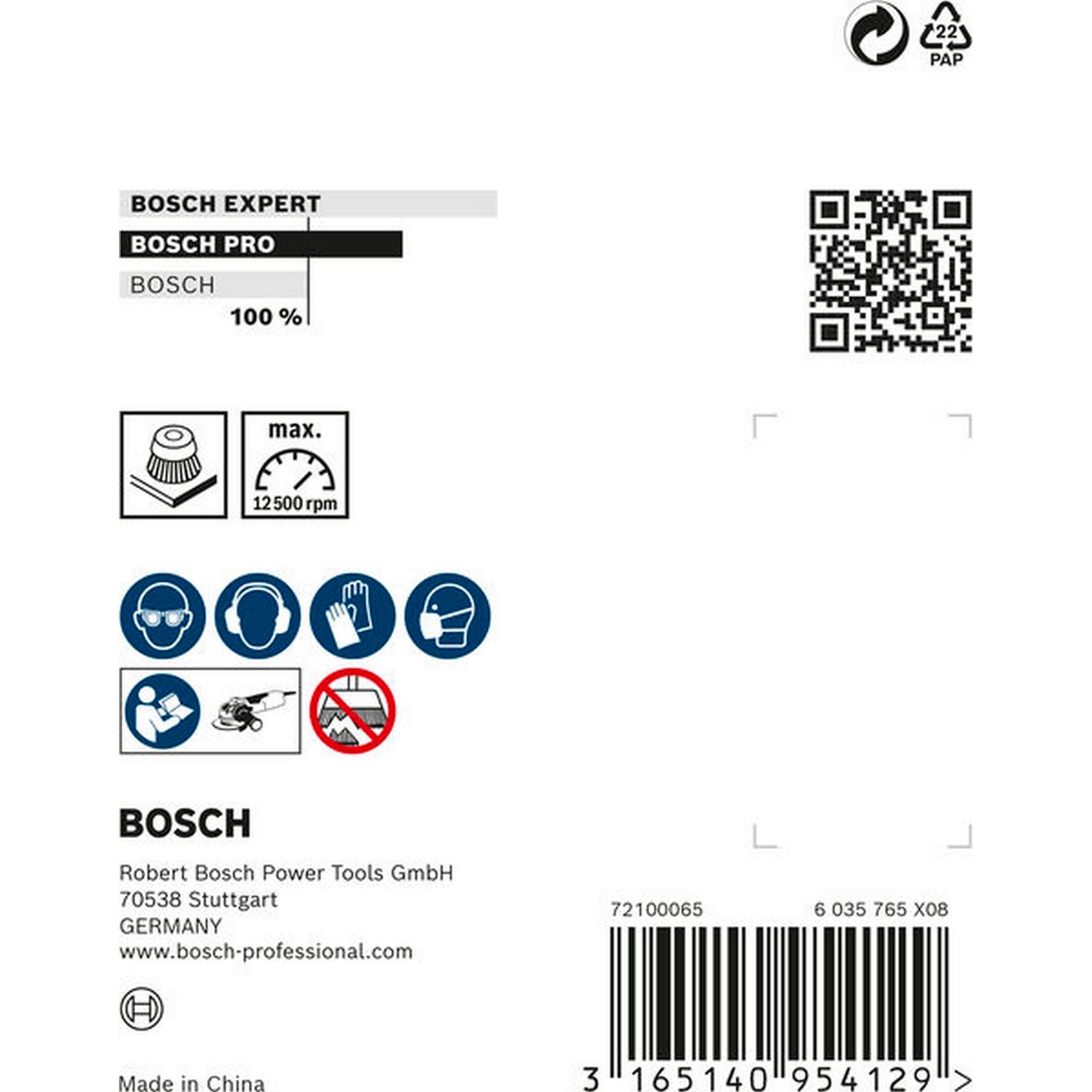 Bosch PRO Metal heavy X-Lock Topfbürste, 75 x 0,35 mm #2608620726