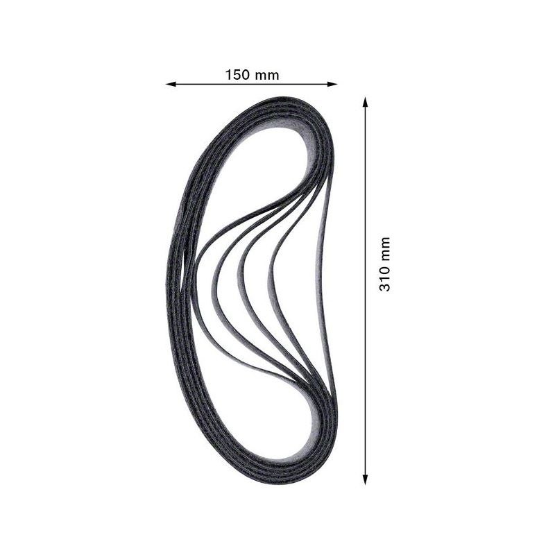 Bosch EXPERT N470 Schleifband, 40x760mm, grob, 10-tlg. #2608901254