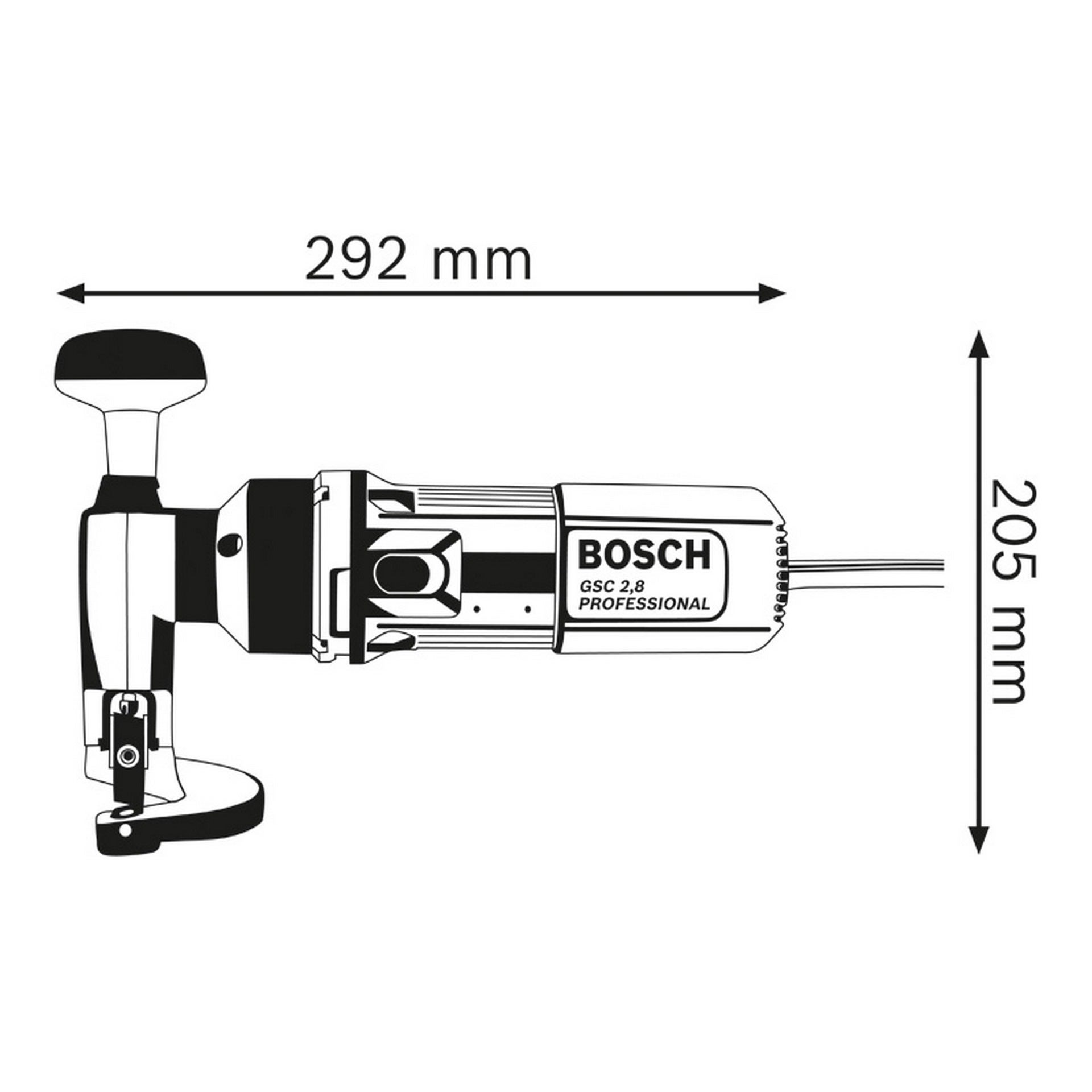 Bosch Schere GSC 2,8 #0601506103
