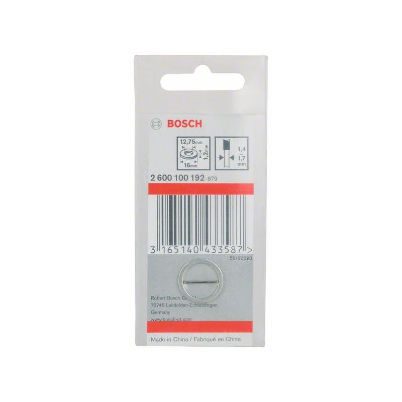 Bosch Reduzierring für PRO Kreissägeblatt, 16 x 1,2 x 12,75 mm #2600100192