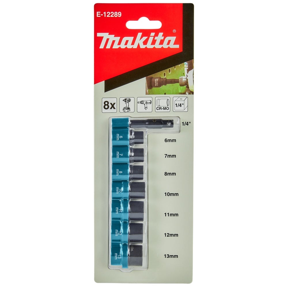 Makita 1/4 " Schlagnüsse #E-12289