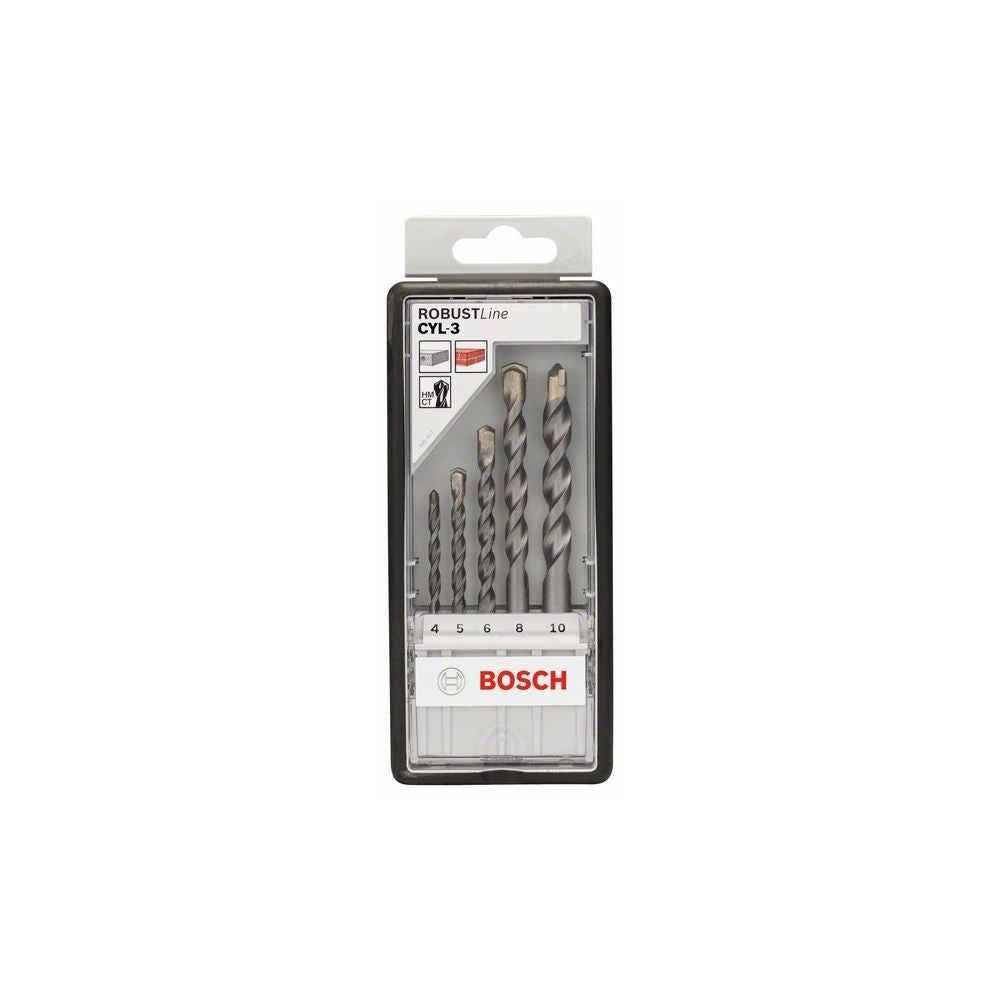 Bosch 5-tlg. CYL-3 Betonbohrer-Set, Robust Line, 4-10 mm #2607010524