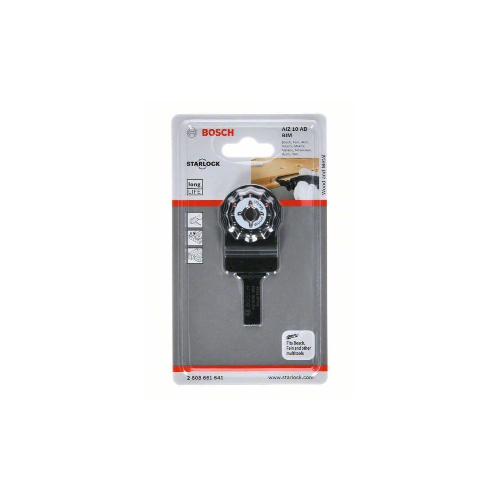 Bosch BIM Tauchsägeblatt AIZ 10 AB, Wood and Metal, 20 x 10 mm #2608661641