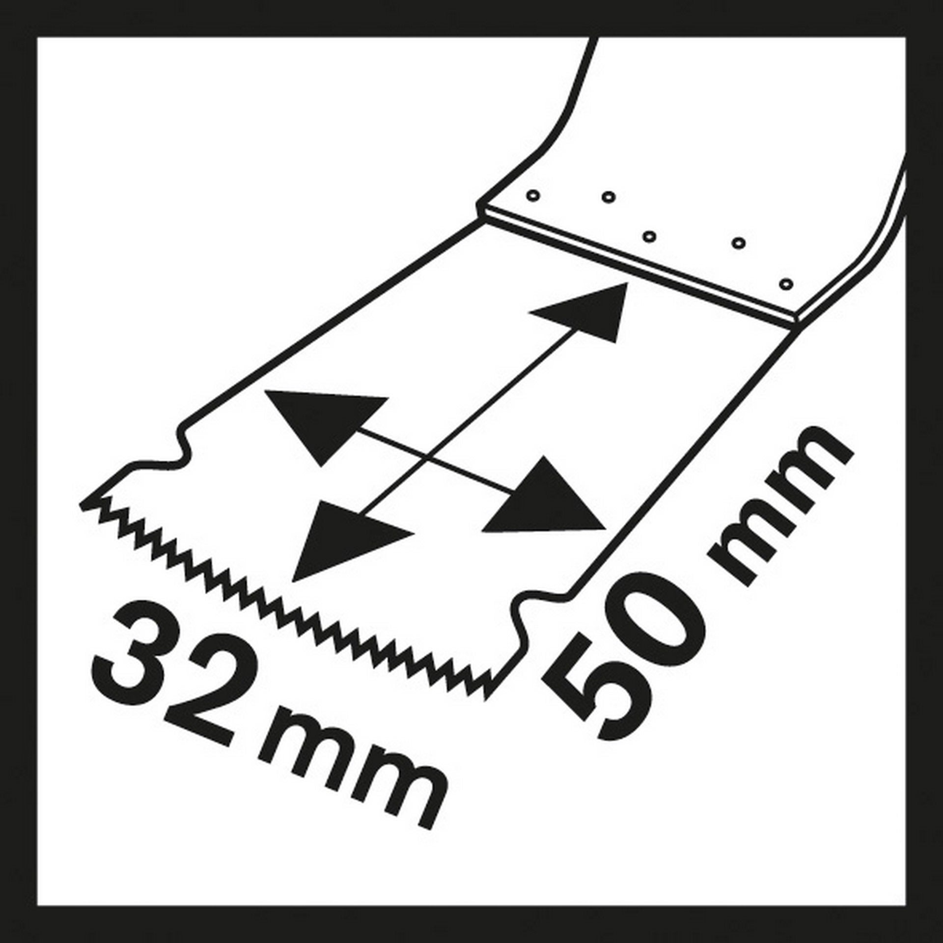 Bosch HCS Tauchsägeblatt AIZ 32 EPC Wood, 50 x 32 mm, 5er-Pack #2608661626