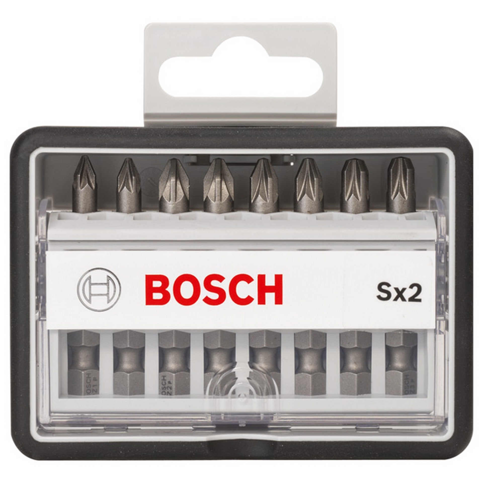 Bosch 8-tlg. Schrauberbit-Set, Robust Line, Sx PZ, Extra Hard-Ausführung #2607002557