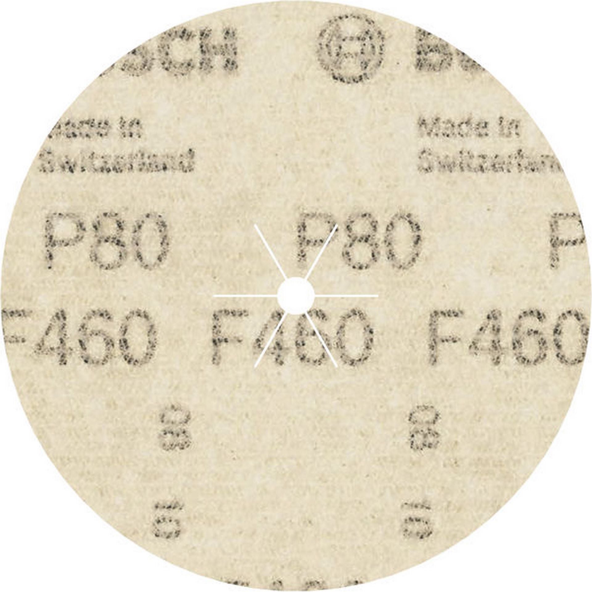 Bosch PRO F460 Schleifblatt, 125 mm, G80, 5-tlg. #1609200162