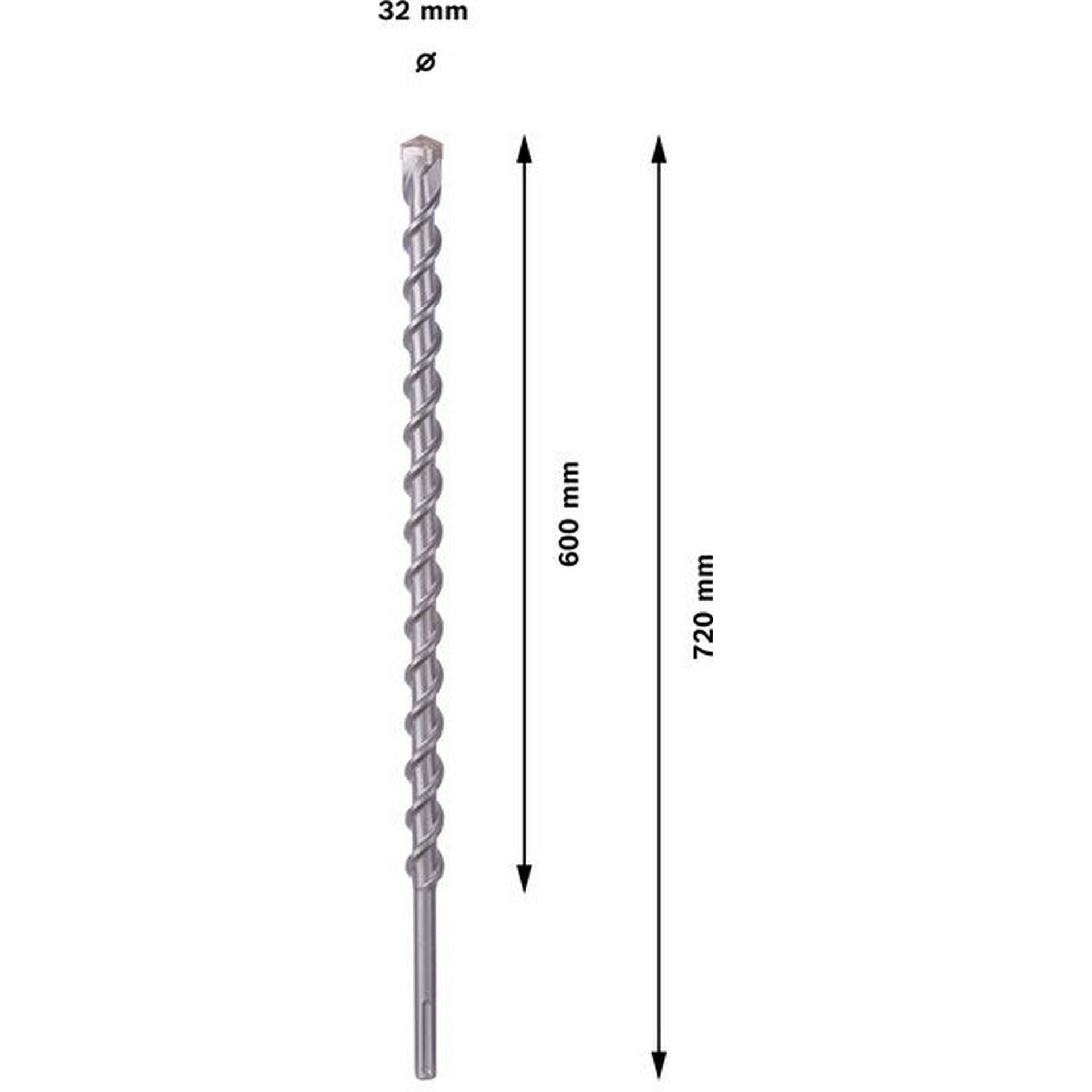Bosch PRO SDS max-9 Natural Stone Bohrer, 32 x 600 x 720 mm #1618596506