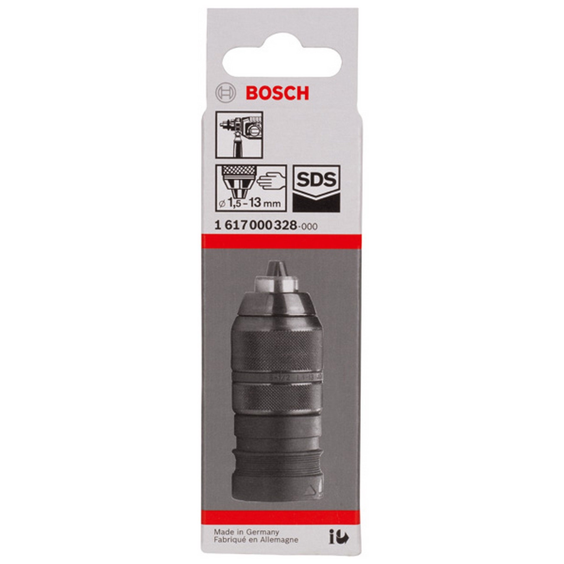 Bosch PRO Quick Change Bohrfutter, 1,5-13 mm #1617000328