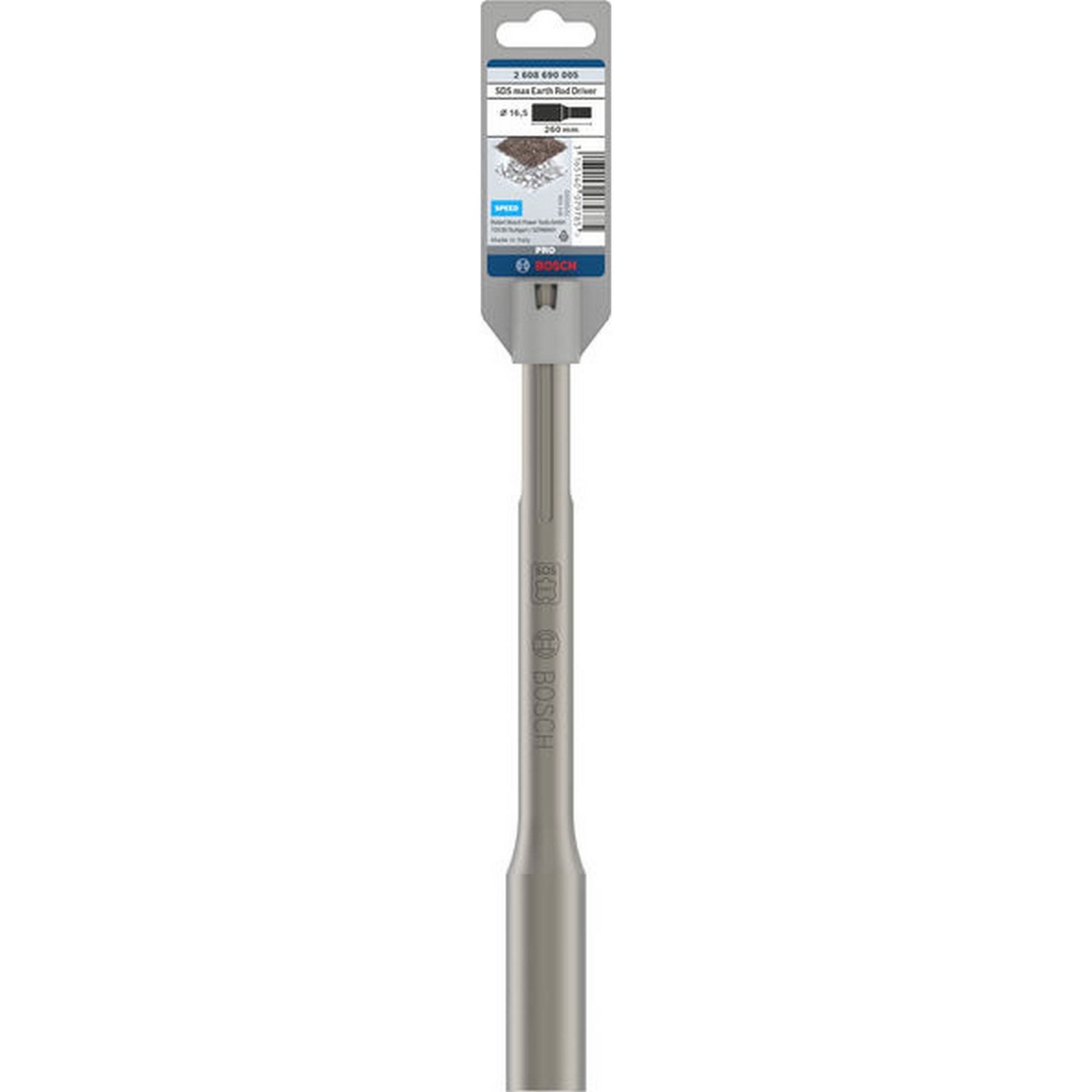 Bosch PRO SDS max Einschlaghilfe für Stahlstangen, 16,5 x 260 mm #2608690005